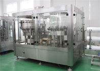 PVC Bottle Orange Juice Production Line , 2000 BPH Drinking Water Filling Machine