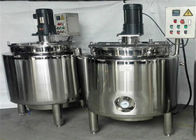 Cina 100L 8000L Kapasitas Juice Storage Tank Blending Vat Mixing Vessel Dengan Mixer perusahaan