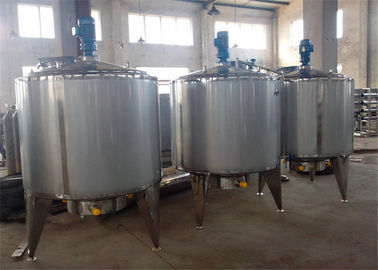 Cina 2000L Stainless Steel Mixing Tank Double Jacketed Wall Buffer Insulation pabrik