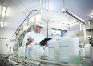Cina Lini produksi Yogurt Profesional KQ-1000L Sanitary Stainless Steel 304/316 Bahan pabrik