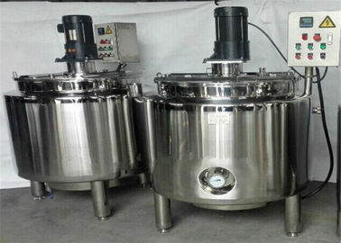 100L 8000L Kapasitas Juice Storage Tank Blending Vat Mixing Vessel Dengan Mixer