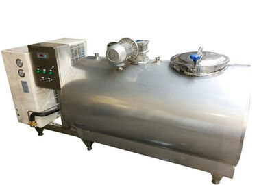Cina Mudah Dioperasikan Susu Cooling Tank / Tangki Susu SS Dengan Copeland Air Compressor pabrik