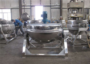 Cina Profesional Ketel Stainless Steel Berjaket 50 - Kapasitas Steam 500L / Pemanas Listrik pabrik